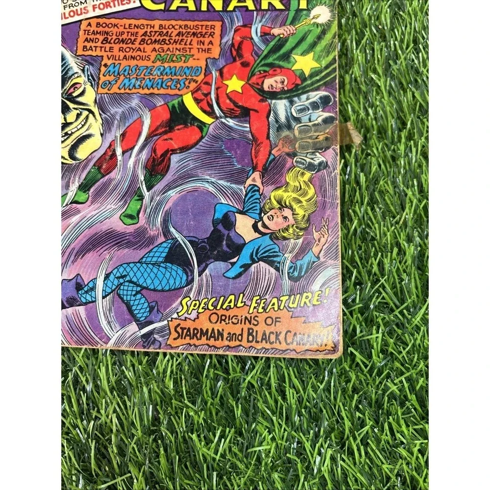 Vintage DC Comics Mixed Lot (2) – Bomba‎ the Jungle Boy + Starman & Black Canary